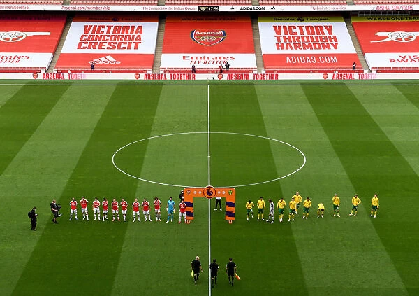Arsenal vs Norwich: Premier League Team Line-Ups (2019-2020), Emirates Stadium