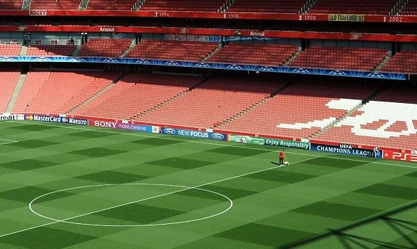Arsenal vs Olympiacos: Paul Ashcroft Readies Emirates Stadium Pitch for UCL Showdown (2-1)