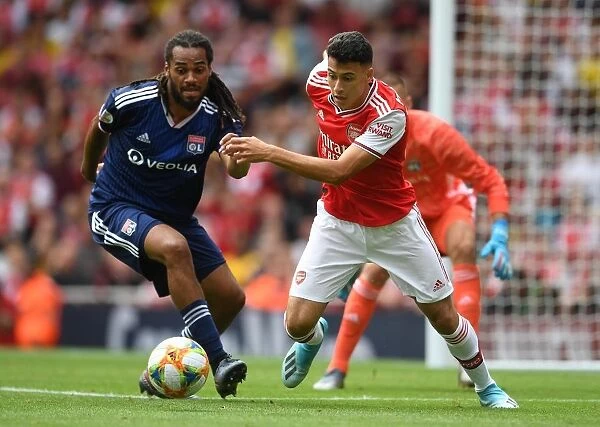Arsenal vs. Olympique Lyonnais: Martinelli Takes on Denayer at Emirates Cup, 2019