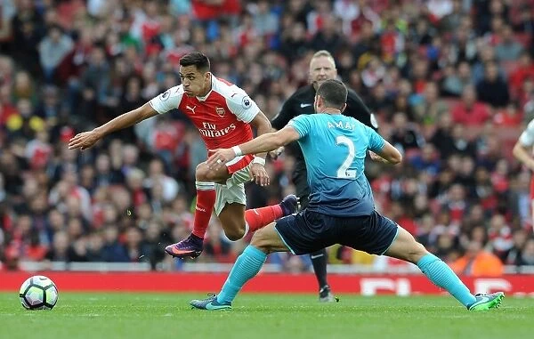 Arsenal vs Swansea City: A Battle Between Alexis Sanchez and Jordi Amat (2016-17)