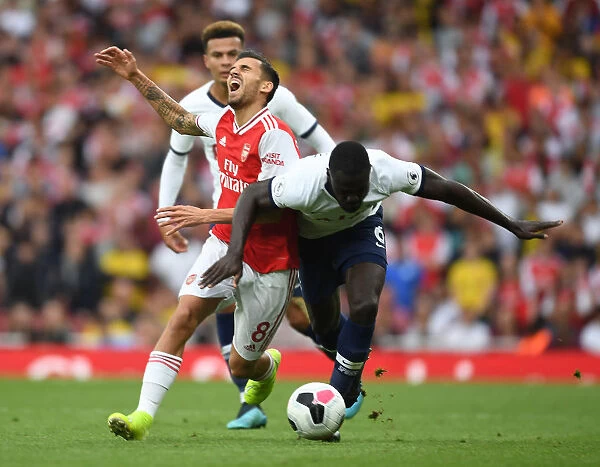 Arsenal vs. Tottenham: Intense Clash Between Dani Ceballos and Davinson Sanchez