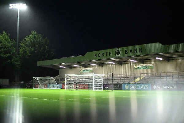 Arsenal vs. Tottenham Women's FA Cup Clash at Meadow Park: Pre-Match Stadium Atmosphere, 2023-24 Conti Cup