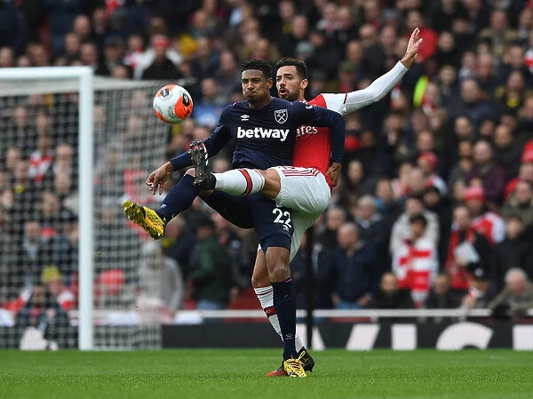 Arsenal vs. West Ham: Pablo Mari Faces Off Against Sebastien Haller in Premier League Clash
