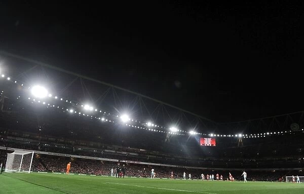 Arsenal vs West Ham United at Emirates Stadium, Premier League 2016-17