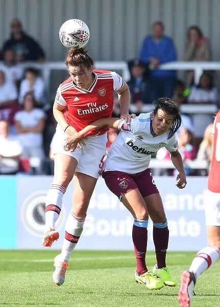 Arsenal vs West Ham Women: Jennifer Beattie Heads Away from Danger