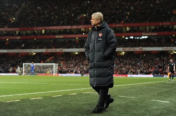 Arsenal Wenger the Arsenal Manager. Arsenal 3: 1 Chelsea. Barclays Premier League