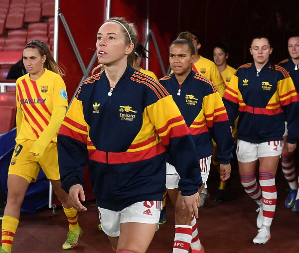 Arsenal WFC vs. FC Barcelona: Clash in the Champions League at Emirates Stadium