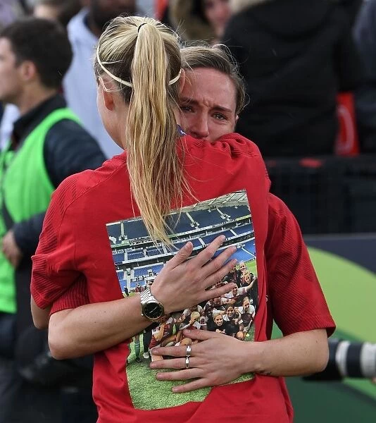 Arsenal Women: Nobbs and Williamson Celebrate after Victory over Manchester City