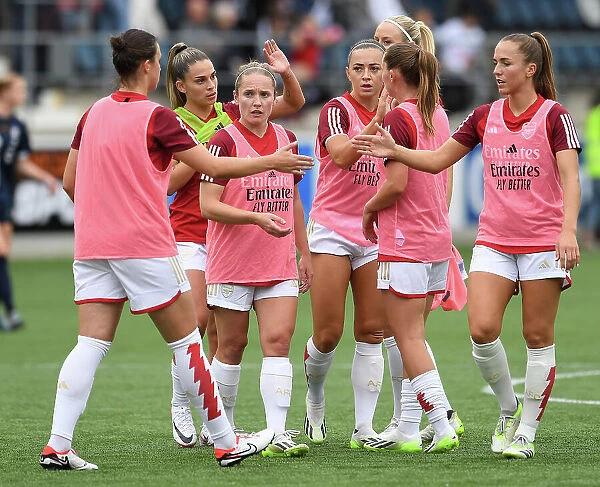 Arsenal Women Prepare for UEFA Champions League Clash against Linkopings FC in Sweden