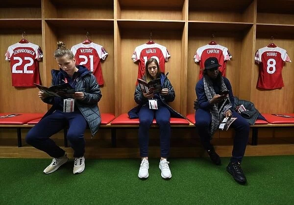Arsenal Women: Tabea Kemme, Lia Walti, and Danielle Carter Prepare for FA WSL Continental Cup Final Against Manchester City