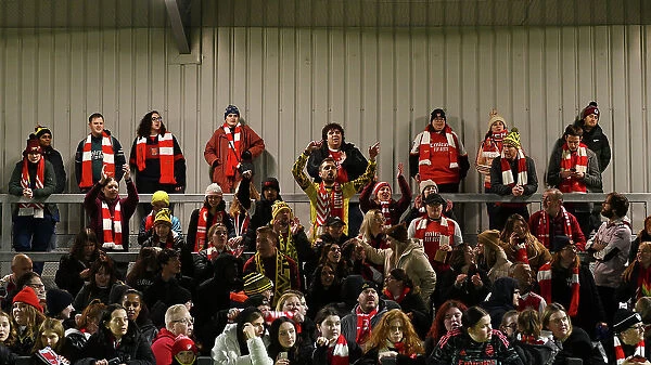 Arsenal Women Triumph over Bristol City in FA Continental Tyres League Cup Match: Fans Celebrate Victory
