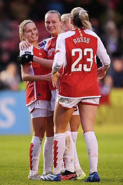 Arsenal Women's Football: Frida Maanum's Hat-Trick Secures Victory Against Brighton & Hove Albion (2023-24)