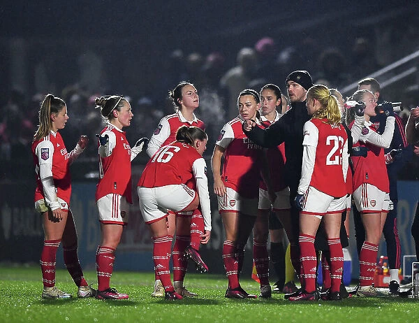 Arsenal Women's Jonas Eidevall Coaches Against Liverpool Women in FA Super League (2022-23)