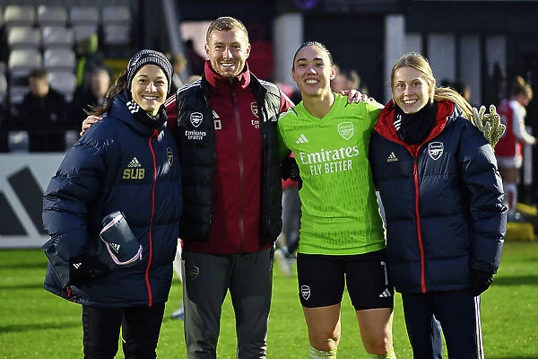 Arsenal Women's Squad: Celebrating Victory Over West Ham United