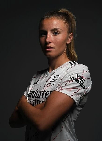 Arsenal Women's Team 2020-21: Leah Williamson at Arsenal Photocall