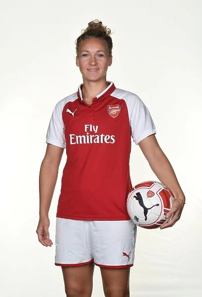 Arsenal Women's Team: Josephine Henning at 2017 Photocall