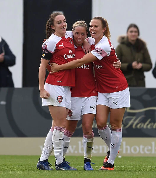 Arsenal Women's Triumph: Nobbs, Evans, and Samuelsson Celebrate Hat-Trick Against Birmingham City