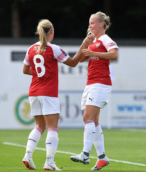 Arsenal Women's Unstoppable Duo: Beth Mead and Jordan Nobbs Goal Scoring Connection Against West Ham United