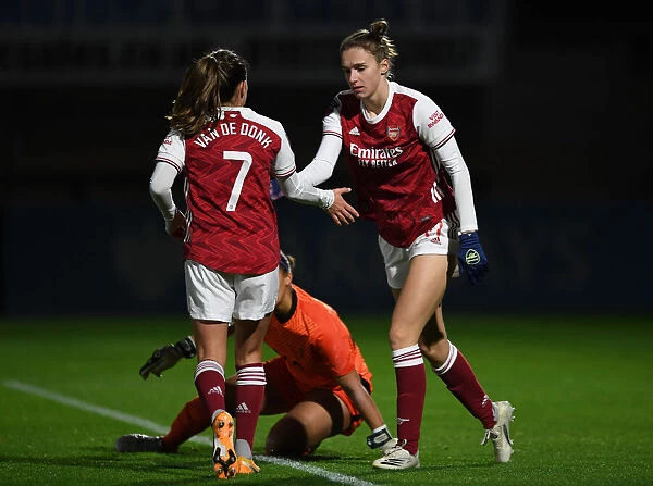 Arsenal Women's Victory: Vivianne Miedema Scores First Goal Against Tottenham Hotspur in FA Womens Continental League Cup Match