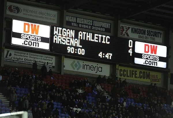 Arsenal's 4-0 Victory over Wigan Athletic in the Premier League (December 2011)