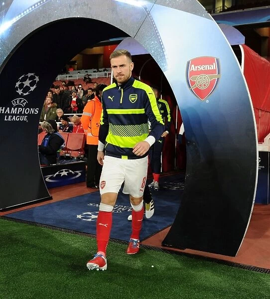 Arsenal's Aaron Ramsey Gears Up for Paris Saint-Germain Showdown in 2016-17 Champions League