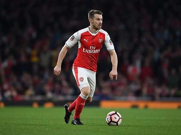Arsenal's Aaron Ramsey: Midfield Brilliance Shines in FA Cup Quarter-Final Against Lincoln City