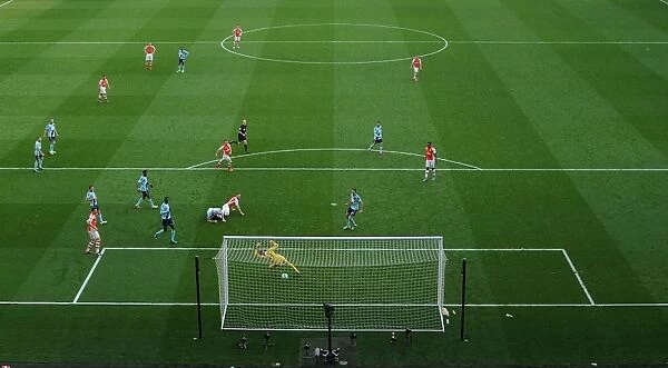 Arsenal's Aaron Ramsey Scores Second Goal vs. West Ham United (2015)