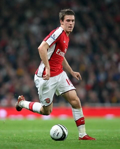 Arsenal's Aaron Ramsey Scores the Winner Against Liverpool in Carling Cup