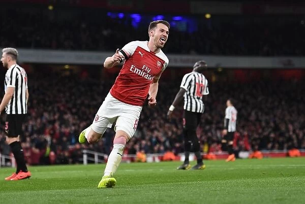Arsenal's Aaron Ramsey: Thrilling Goal Celebration Secures Victory Over Newcastle United, Premier League 2018-19
