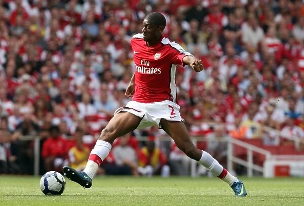 Arsenal's Abou Diaby Shines in Dominant 4-1 Win Over Portsmouth, Barclays Premier League, Emirates Stadium (22 / 8 / 09)