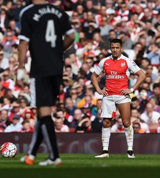 Arsenal's Alexis Sanchez in Action: Arsenal vs. Watford, Premier League 2015-16