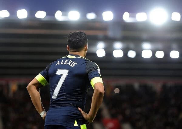 Arsenal's Alexis Sanchez in Action: Southampton vs. Arsenal (2016-17) - Premier League Showdown