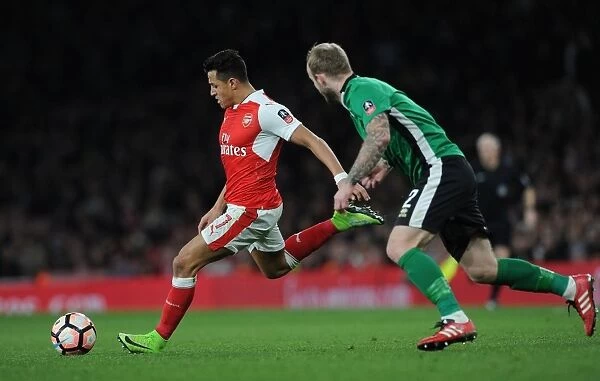 Arsenal's Alexis Sanchez Faces Off Against Lincoln City's Bradley Wood in FA Cup Quarter-Final Showdown