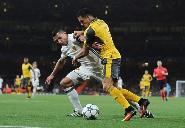 Arsenal's Alexis Sanchez vs. FC Basel's Marek Suchy: A Clash of Stars in the 2016-17 UEFA Champions League