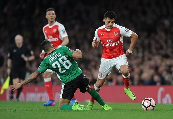 Arsenal's Alexis Sanchez vs. Nathan Arnold: A FA Cup Quarter-Final Showdown