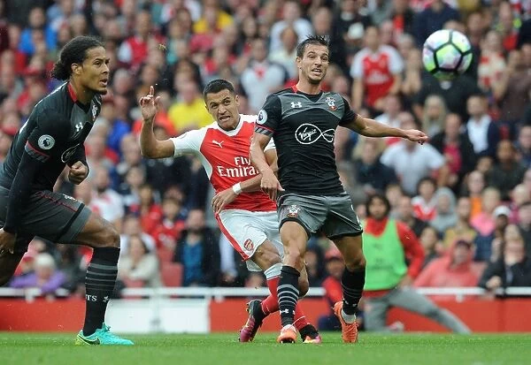 Arsenal's Alexis Sanchez vs. Southampton's Cedric: A Premier League Face-Off