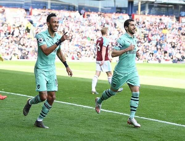 Arsenal's Aubameyang and Mkhitaryan: A Deadly Duo's Victory over Burnley (2018-19)
