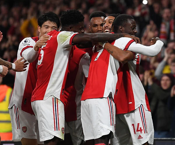 Arsenal's Aubameyang Scores First Goal: Arsenal v Crystal Palace, Premier League 2021-22