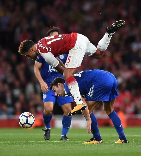 Arsenal's Battle: Oxlade-Chamberlain vs. James (2017-18) - Clash at the Emirates