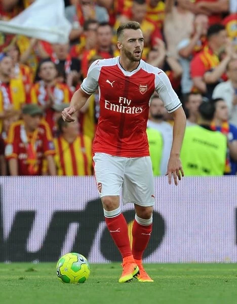 Arsenal's Calum Chambers in Action during Lens Pre-Season Friendly (2016-17)