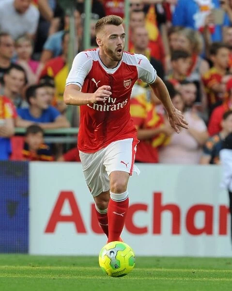 Arsenal's Calum Chambers in Action during Lens Pre-Season Friendly, 2016