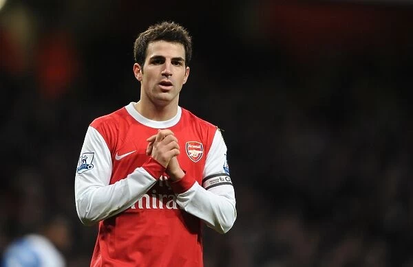 Arsenal's Cesc Fabregas Shines in 3-0 Victory over Wigan Athletic, Barclays Premier League