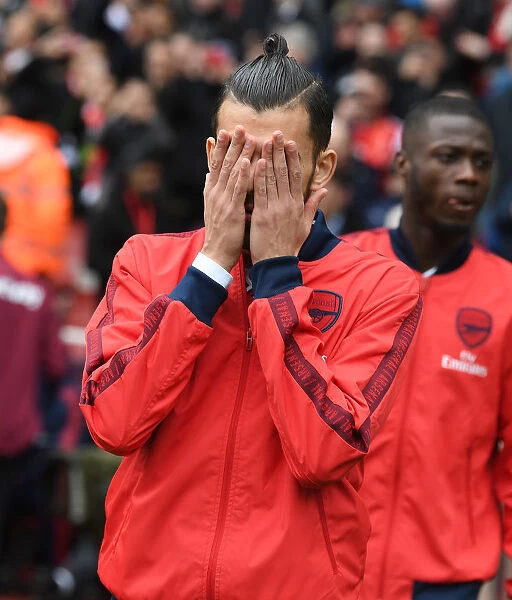 Arsenal's Dani Ceballos Prepares for West Ham United Clash at Emirates Stadium