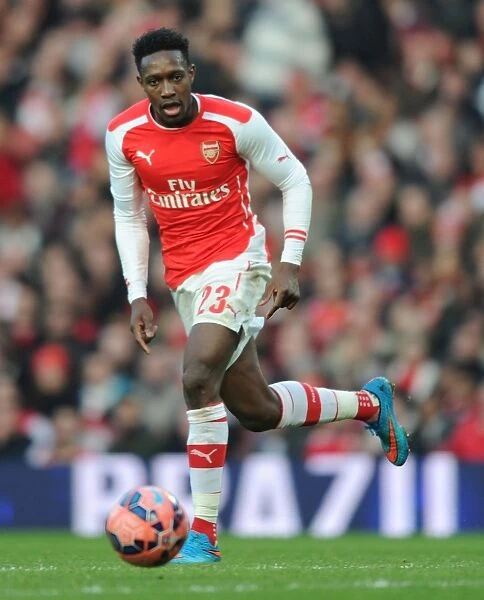 Arsenal's Danny Welbeck in FA Cup Fifth Round Action Against Middlesbrough