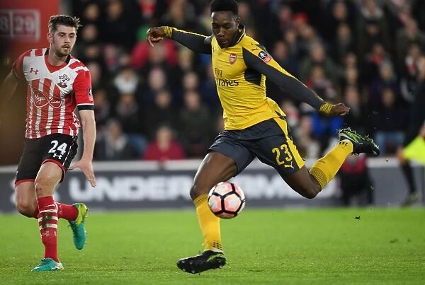 Arsenal's Danny Welbeck Scores Second Goal Against Southampton in FA Cup Fourth Round