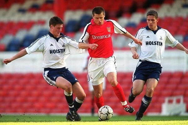 Arsenal's Dominance: Tomas Danilevicius Scores in Arsenal's 4-0 Victory over Tottenham at Highbury, 2001