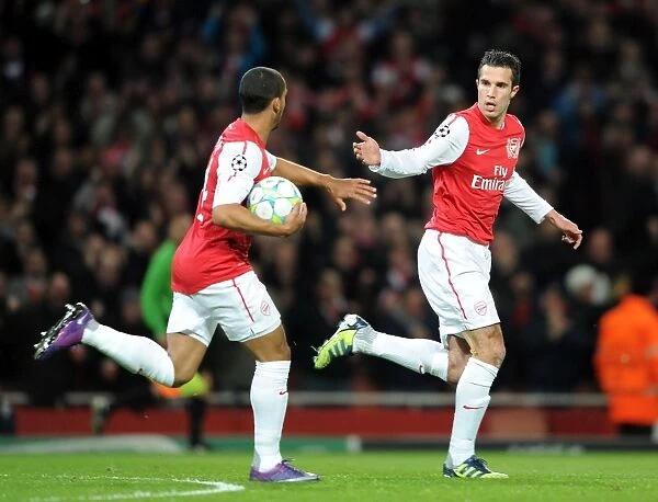 Arsenal's Dominant Performance: RvP and Walcott Lead 3-0 Comeback Against AC Milan in UEFA Champions League