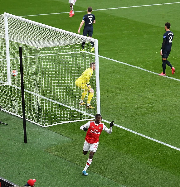 Arsenal's Eddie Nketiah Scores First Goal: Arsenal FC vs Everton FC, Premier League 2019-2020