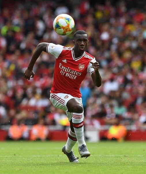 Arsenal's Eddie Nketiah Steals the Show in Emirates Cup Clash Against Olympique Lyonnais, 2019