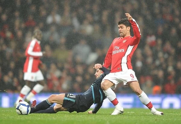 Arsenal's Eduardo Scores Against Former Team West Ham in 2010 Premier League Clash